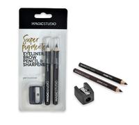 Accessori Magic Studio matita eyeliner e sopracciglia con temperino