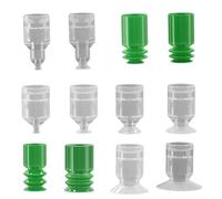 Accessori manipolatori Parti Pnenumatic per ventosa in gomma Mini mandrino a ventosa (S-07S3 verde, QTY-20PCS)