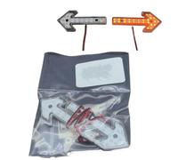 Accessori Modellismo RC Indicatori Direzione Spia Acrilica Per Tamiya Per SCANIA 770S 56362 Per VOLVO 750 Per ACTROS 3363 Per MAN TGX 1/14 RC Auto Parti Ricambio(Transparent)