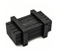 Accessori Modellismo RC Per 1/10 RC Auto Per La Decorazione Telecomando W Eapon Box Munizioni Soldato Bambola Aggiornamento Riparazione Parti Modifica(Black)