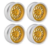 Accessori Modellismo RC Per Hpi Per Redcat Per Sakura Per Hsp 1/10 Rc Auto 4 Pezzi Mozzi Ruota In Alluminio Cerchio 52x26Mm Offset Regolabile Aggiornamento Modifica Parti Decorative