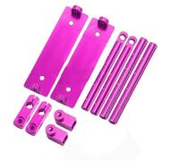 Accessori Modellismo RC Per HSP 94122 94123 D90 Per Sakura Per Himoto Per Exceed Racing 1:10 Modelli RC Auto Drift Accessori Per Auto Lega Magnetica Stealth Corpo Invisibile Post Mount(Purple)
