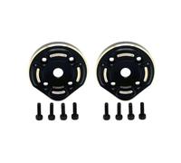 Accessori Modellismo RC Per Hyper Go Per MJX Per H12Y+ Per H12P RC Camion Per Buggy Truggy Auto In Ottone Anteriore Asse Posteriore Blocco Copertura Ingranaggi Parti Aggiornamento(2pcs)