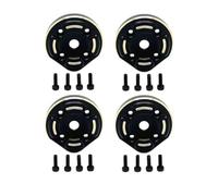 Accessori Modellismo RC Per Hyper Go Per MJX Per H12Y+ Per H12P RC Camion Per Buggy Truggy Auto In Ottone Anteriore Asse Posteriore Blocco Copertura Ingranaggi Parti Aggiornamento(4pcs)