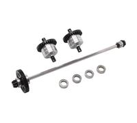 Accessori Modellismo RC Per MJX 14211 1/14 RC Auto Camion In Acciaio Al Cromo Albero Centrale Differenziali Set Anteriore/Posteriore Aggiornamento Di Riparazione Modificare Parti
