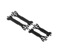 Accessori Modellismo RC Per MJX Per H8H RC Auto Maniglia Per Porta In Acciaio Inossidabile Guscio Protettivo In Lamiera Accessori Aggiornamento Riparazione Modifica Parti(Black)
