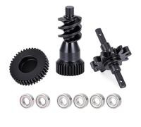 Accessori Modellismo RC Per SCX30 Per Bronco Per Wrangler Per JLU Per K10 1/30 RC Crawler Car #45 Cambio In Acciaio Al Carbonio Set Ingranaggi Trasmissione Parti Aggiornamento