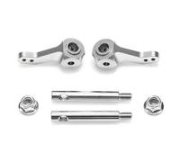 Accessori Modellismo RC Per Tamiya Per CW-01 Per CW01 Per Lunch Box RC Auto Per Fuso A Snodo In Alluminio Accessori Aggiornamento Riparazione Modificare Parti In Posizione Verticale(Silver)
