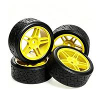 Accessori Modellismo RC Per Tamiya Per TT01 Per TT02 XV01 PTG-2 Per Kyosho Per HPI Per HSP 1/10 Rc Auto Su Strada 4 Pz 65mm Duro Drift Pneumatico Ruota Parti Di Aggiornamento