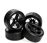 Accessori Modellismo RC Per Tamiya Per TT01 Per TT02 XV01 PTG-2 Per Kyosho Per HPI Per HSP 1/10 Rc Auto Su Strada 4 Pz 65mm Duro Drift Pneumatico Ruota Parti Di Aggiornamento