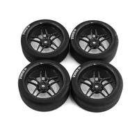 Accessori Modellismo RC Per Tamiya Per TT01 Per TT02 XV01 PTG-2 Per Kyosho Per HPI Per HSP 1/10 Rc Auto Su Per Strada Touring 65mm Duro Drift Pneumatico Parti Della Ruota Pneumatico