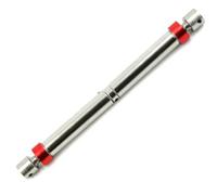 Accessori Modellismo RC Per Traxxas Per TRX4 Per TRX6 1/10 Rc Crawler Auto A Distanza Controllo In Acciaio Albero Trasmissione CVD Aggiornamento Riparazione Modificare Parti(Silver,140 225mm)