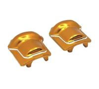 Accessori Modellismo RC Per Traxxas Per TRX4 Per TRX6 Per HB Per R1001 R1002 R1003 1/10 RC Auto In Metallo Anteriore Asse Posteriore Coperture Aggiornamento Riparazione Parti(Yellow)