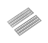 Accessori Modellismo RC Per TRX4 Per TRX6 Per SCX10 D90 TF2 CC01 Per LC80 1/10 Rc Crawler Auto In Metallo 2 Pz 120 * 38mm Sabbia Scaletta Scheda Di Recupero Parti Aggiornamento