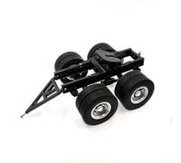 Accessori Modellismo RC Rimorchio Trasferimento A Singolo Asse E Doppio In Metallo Per Tamiya Per SCANIA 770S Per VOLVO 750 Per ACTROS 3363 Per MAN 1/14 RC Auto Parti Aggiornamento(Type 2)