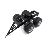 Accessori Modellismo RC Trasferimento A 2 Assi Rimorchio Metallo Plastica Per Tamiya Per SCANIA 770S Per R620 Per VOLVO 750 Per ACTROS 3363 Per MAN 1/14 RC Auto Parti Aggiornamento