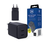 ACCESSORI MONTAGGIO MONITOR 3MK Hyper Charger, PC V0 ignifugo, Black