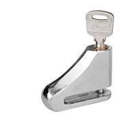 Accessori Moto 1 Pezzo Blocco Disco Freno Universale Blocco Di Sicurezza In Acciaio Serrature Per Ruote Bici Scooter Moto Lucchetto Portatile
