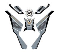 Accessori Moto Adesivi Protettivi Laterali Serbatoio 3D Kit Completo Tracer A1