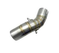 Accessori Moto Di Scarico Completo Adattatore Di Collegamento Tubo Centrale Senza Silenziatore Di Scarico Per Z900 2017 2018(2)