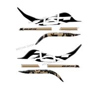 Accessori Moto Ds625X Adesivo Impermeabile 3D In Resina Parafango Sabbia