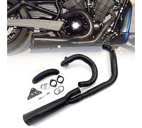Accessori Moto Per D&avidson Night Rod V-Rod Muscle Luther 2003 2004-2021 S&istema Di Scarico Silenziatore Nero 2 In 1