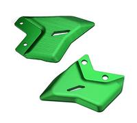 Accessori moto Poggiapiedi Poggiapiedi Set posteriore Piastre Tacco Protezione compatibile con Kawasaki NINJA650 Z650 Ninja 650 Z 650 Z650RS Z 650 RS 2018 19 20 21 22 2023 (verde)