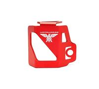 Accessori Moto Protezione Coperchio Serbatoio Fluido Freno Posteriore In Alluminio For Mo-to Mo-ri-ni XCape 650 650X X Cape 650 X 2022-2023 (Color : Red)
