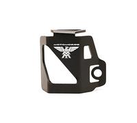 Accessori Moto Protezione Coperchio Serbatoio Fluido Freno Posteriore In Alluminio For Mo-to Mo-ri-ni XCape 650 650X X Cape 650 X 2022-2023 (Color : Black)