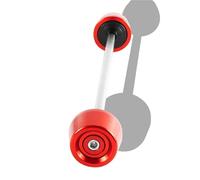 Accessori Moto Protezione Per Crash Pad Per Ruota Anteriore Con Cursore Per Per Monster 1200 S Tappetino anticaduta(All Red)