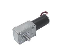 Accessori Motoriduttore a coppia potente DC12V 24V Motoriduttore a vite senza fine turbo Doppio albero Motoriduttore a vite senza fine invertito resistente all'usura ad alta potenza(12V,7 RPM)