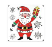 ACCESSORI NATALIZI DAM DMAJ0282C50 - Rosso, PVC, 16x1x33 cm, design di Babbo Natale