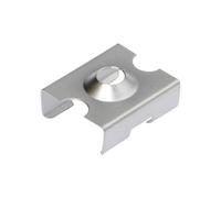 Accessori ottici, clip di montaggio, acciaio, argento AO000259