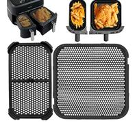 Accessori paraspruzzi in silicone per Philips Airfryer 3000 Dual Basket NA350,2 pezzi Accessori Airfryer per Philips Steam Airfryer 5000 Series Dual Basket,Stampo in silicone paraspruzzi per Philips