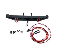 Accessori Paraurti RC Paraurti Anticollisione Anteriore Posteriore Con Metallo Leggero Per TRAXXAS Per TRX-4 Per Axial Per SCX10 II 90046 90047 1/10 RC Car Parti Aggiornamento