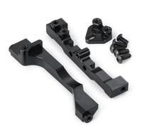 Accessori Paraurti RC Per Axial Per SCX10 III Per Gladiator AXI03027 1/10 Servo In Lega Di Alluminio Monti RC Accessori Auto Parti Aggiornamento Campo Base Camion(Black)