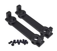 Accessori Paraurti RC Per RGT 86100 86110 FTX5579 1/10 Lega Anteriore Paraurti Posteriore Supporti 2 Pz RC Auto Parti Accessori Componenti Ricambio Sostituzioni(Black)