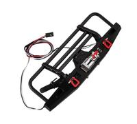 Accessori Paraurti RC Per Traxxas Per TRX4 Per Axial Per SCX10 II 90046 1/10 Paraurti Anteriore Metallo Con Sistema Di Controllo Remoto Del Verricello RC Crawler Car