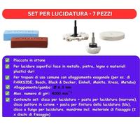 Accessori PARKSIDE Lidl per Avvitatore, Trapano, Aspirapolvere, Smerigliatrice..