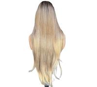 Accessori Parrucche Parrucca Anteriore In Pizzo Trasparente Dritto Ombre Marrone Da 30 Pollici 13x4 Ombre 320g 75CM Parrucche Per La Vita Quotidiana Dei Capelli Di Colore Evidenziatore(5)