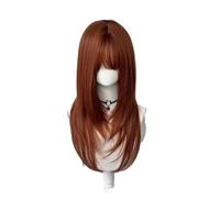 Accessori Parrucche Parrucca Ombre Highlight Per Donna Parrucche Per Capelli Di Colore Nero Con Frangia Dritta Parrucca Per Capelli Parrucche Cosplay(3)