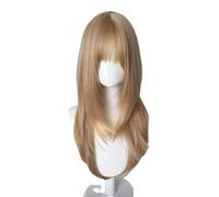 Accessori Parrucche Parrucca Ombre Highlight Per Donna Parrucche Per Capelli Di Colore Nero Con Frangia Dritta Parrucca Per Capelli Parrucche Cosplay(1)