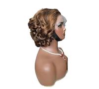 Accessori Parrucche Parrucca Per Capelli Umani Bob Corto A Onda Del Corpo 13x4 Parrucche Piene Anteriori In Pizzo HD Per Donne Densità 230%(230%,14inches)