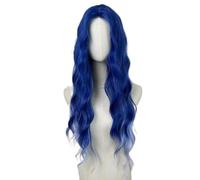 Accessori Parrucche Parrucca Sfumata Nera E Grigia Con Onda Lunga Sul Corpo Frangia Naturale Resistente Al Calore Per Le Donne(2)