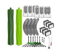 Accessori Parti di ricambio compatibili con iRobot Roomba Combo j7+ j9+ Robot aspirapolvere e mocio, filtro, spazzola, sacchetto per la polvere (confezione da 24 filtri+spazzola+mopo+kit sacchetto)