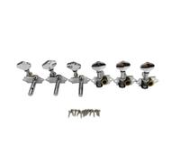 Accessori Per Accordatura Della Chitarra Pioli Per Chitarra | 6 Pezzi/set Foro Centrale 3R3L Piroli Per Chitarra Classica Pulsante Plum Blossom(6pcs Silver)