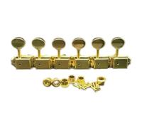 Accessori Per Accordatura Della Chitarra Set Di Manopole Di Sintonia | Piroli vintage in linea per chitarra elettrica 6 pezzi - teste di macchine(Gold 1 Set Right)