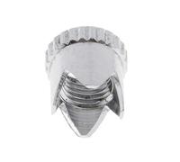 Accessori per aerografo in ottone a forma di corona ad ago Tappo per aerografo Parti Argento