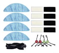 Accessori per aspirapolvere Cecotec Per Conga Pet Max Per X-Treme, spazzole laterali Filtri Mop Clops Roller Brush Kit di ricambio per Max Per Ultimate Vital Series