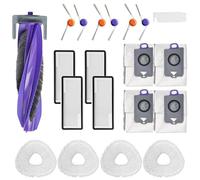 Accessori per aspirapolvere Narwal Freo Z10 Ultra, pezzi di ricambio con 1 spazzola principale 6 spazzole laterali, 4 filtri Hepa, 4 panni per aspirapolvere, 1 spazzola per la pulizia